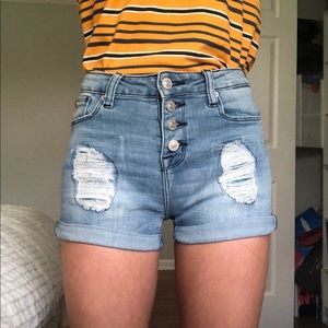 hudson jean shorts